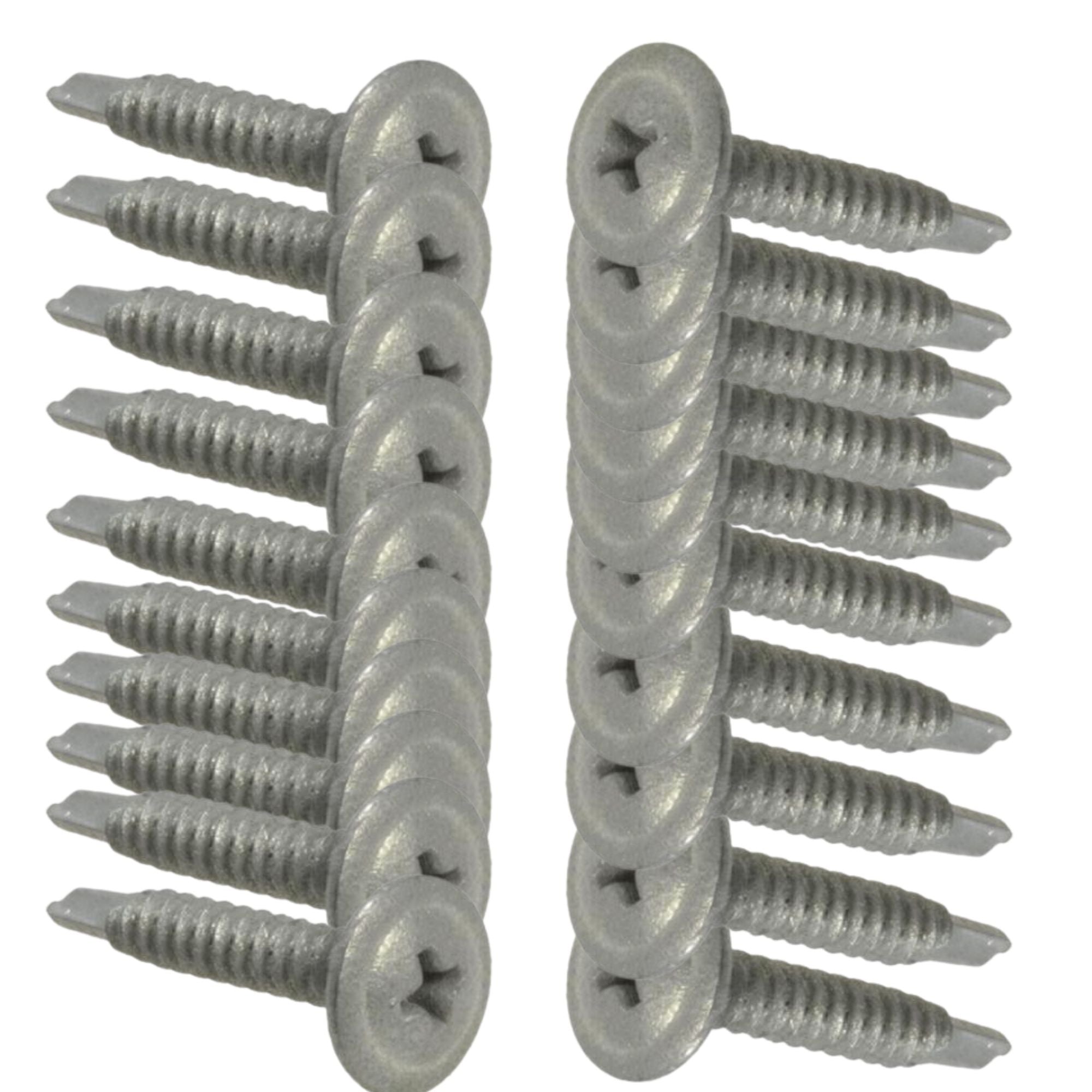 Cement Sheet & Blueboard Green Wall Screws 20pcs-0
