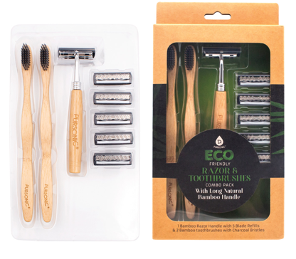 Eco Friendly Razor & Toothbrushes Combo Pack-0