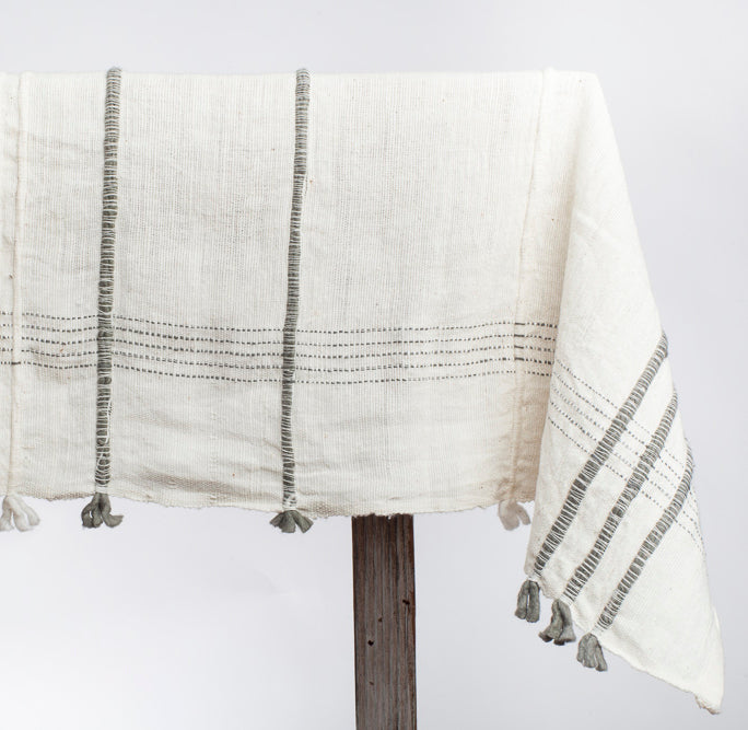 Ribbons Cotton Tablecloth-4