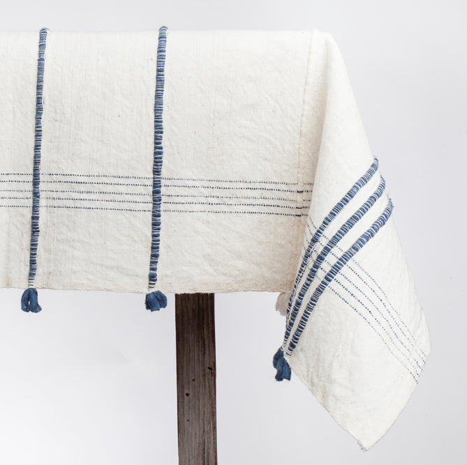 Ribbons Cotton Tablecloth-3